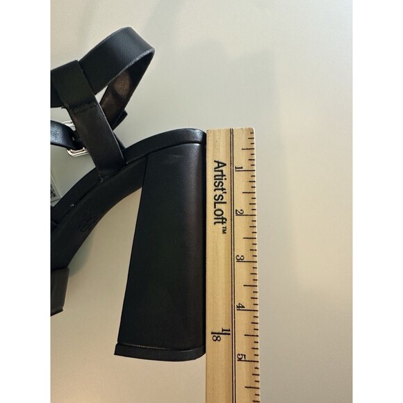 ZARA *NEW* Black Chunky Platform Strappy Heels Sandals Dressy Women US 6‎ EU 36 - Picture 13 of 13